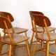 Series of 4 Scandinavian chairs from Nesto 1960