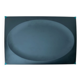 Postmodern Italian Voilà Voilà metal bowl by Philippe Starck for Alessi, 1980s.