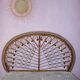 Peacock headboard
