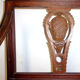 A Chair from the beginning of the 20th century in natural wood.