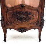 Display case, France, walnut, around 1880