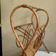 Rattan magazine holder 1970s