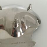 Silver scallop ashtray