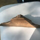 Small shelf / wooden wall lamp / Old Angelot