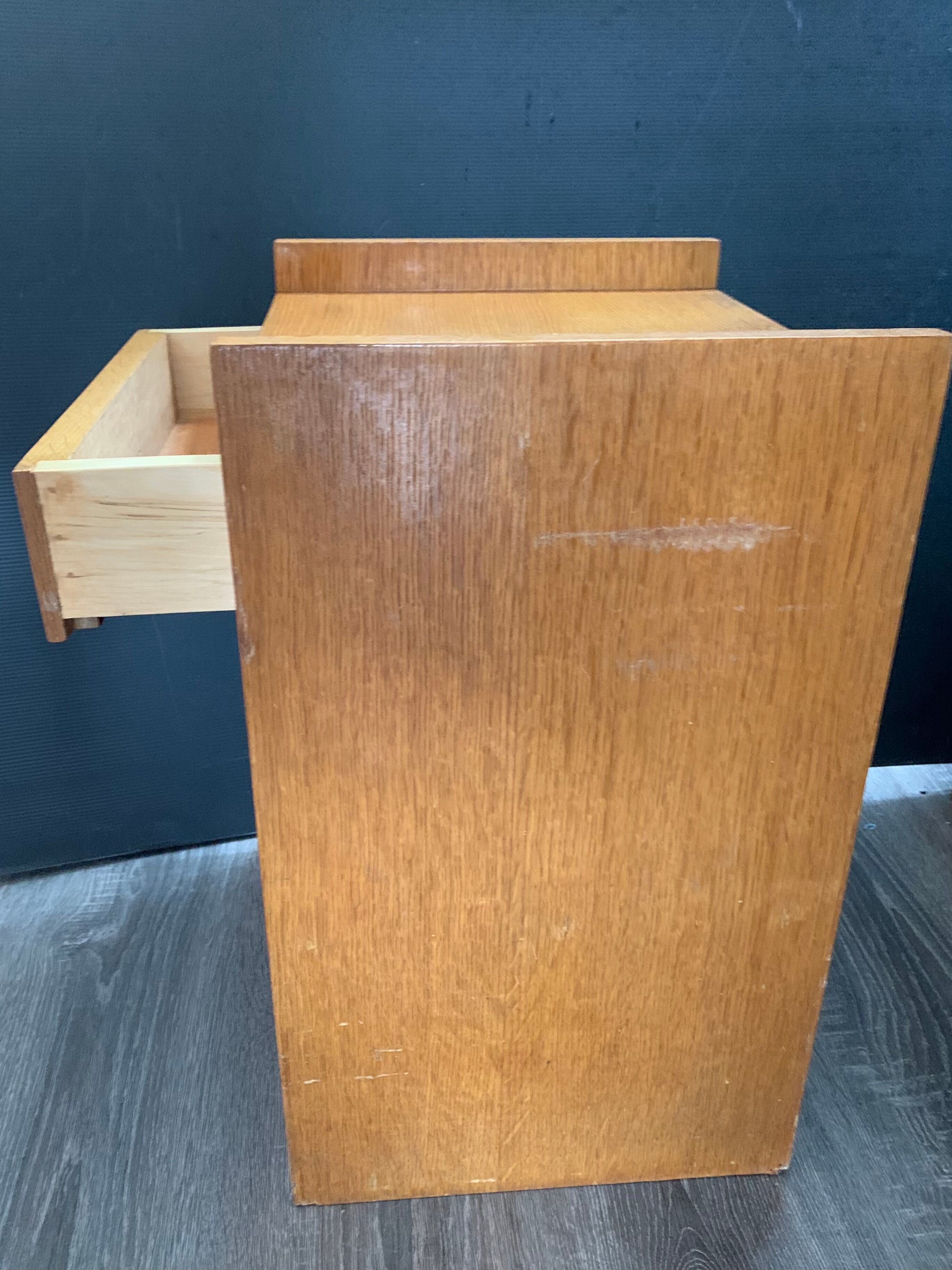 Vintage bedside table