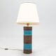 Aldo Londi Floor Lamp/Table for Bitossi ceramics Italy 1960 Signed