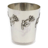 Timpani With Cyclamen Decor In Sterling Silver
