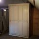 Large Parisian wardrobe with sliding doors