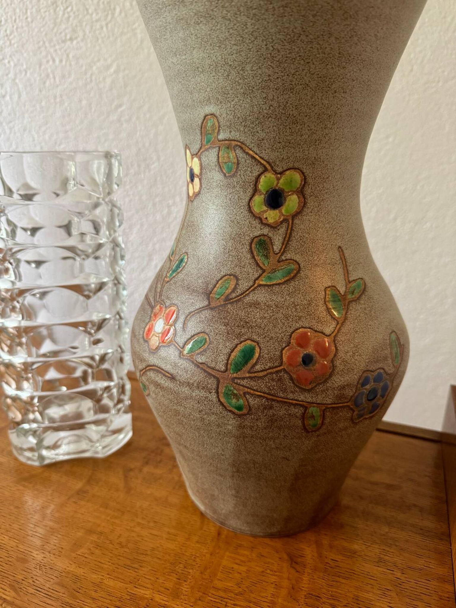 Vallauris MC Treinen ceramic vase from the 60s