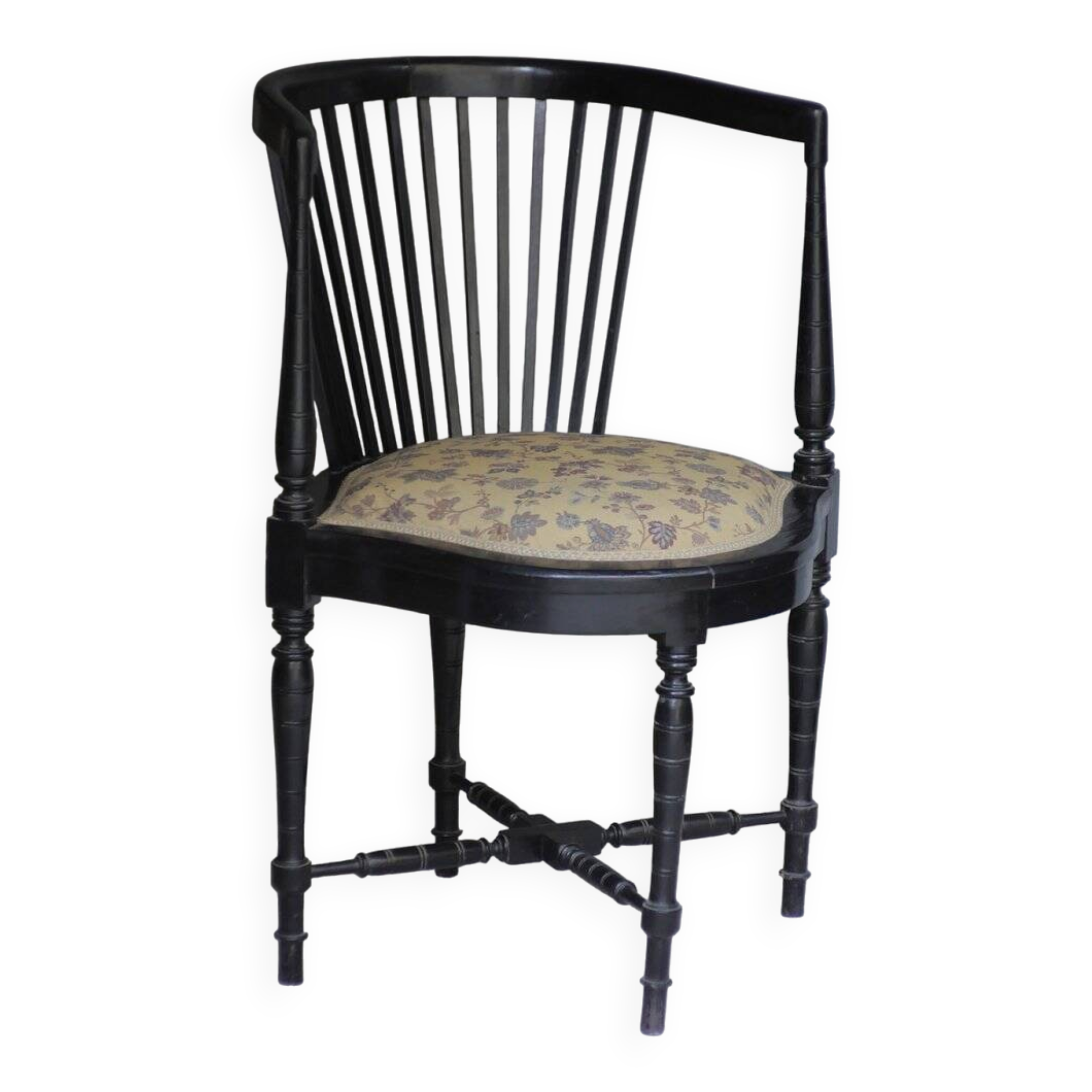 Armchair with armrests attributed to Adolf Loos, 1940s.