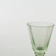 Ensemble de cinq verres, Art Déco, verre, Pologne, années 1930