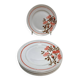 Many dessert plates Moulin des Loups