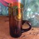 Amber pitcher