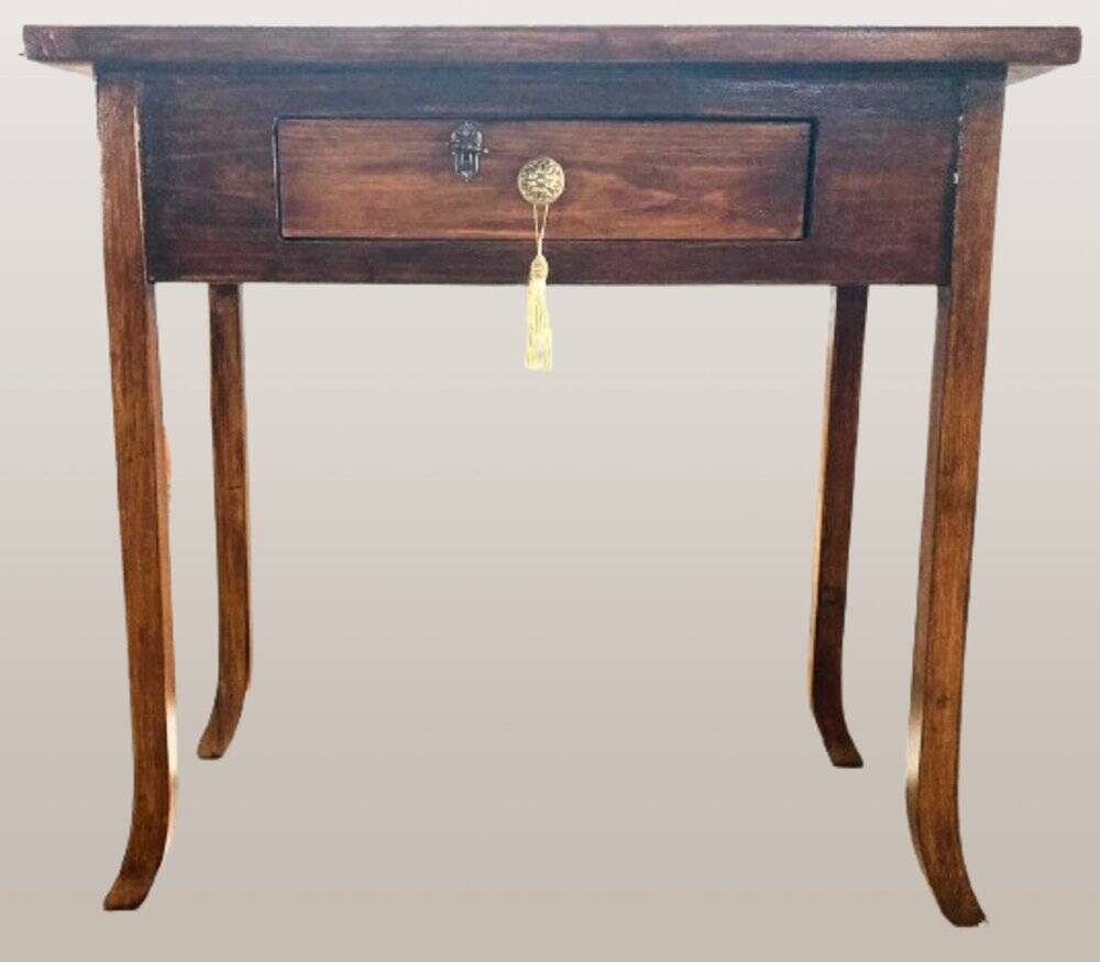 Oak side table, 1940s