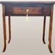 Table d'appoint en chêne, années 40
