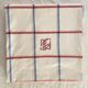 Antique Scottish tablecloth monogrammed CG - Cotton - 140x140 cm