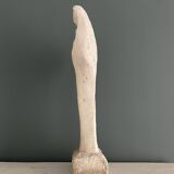 Virgin and child plaster sculpture