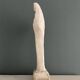 Virgin and child plaster sculpture