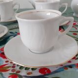Service à café porcelaine polonaise