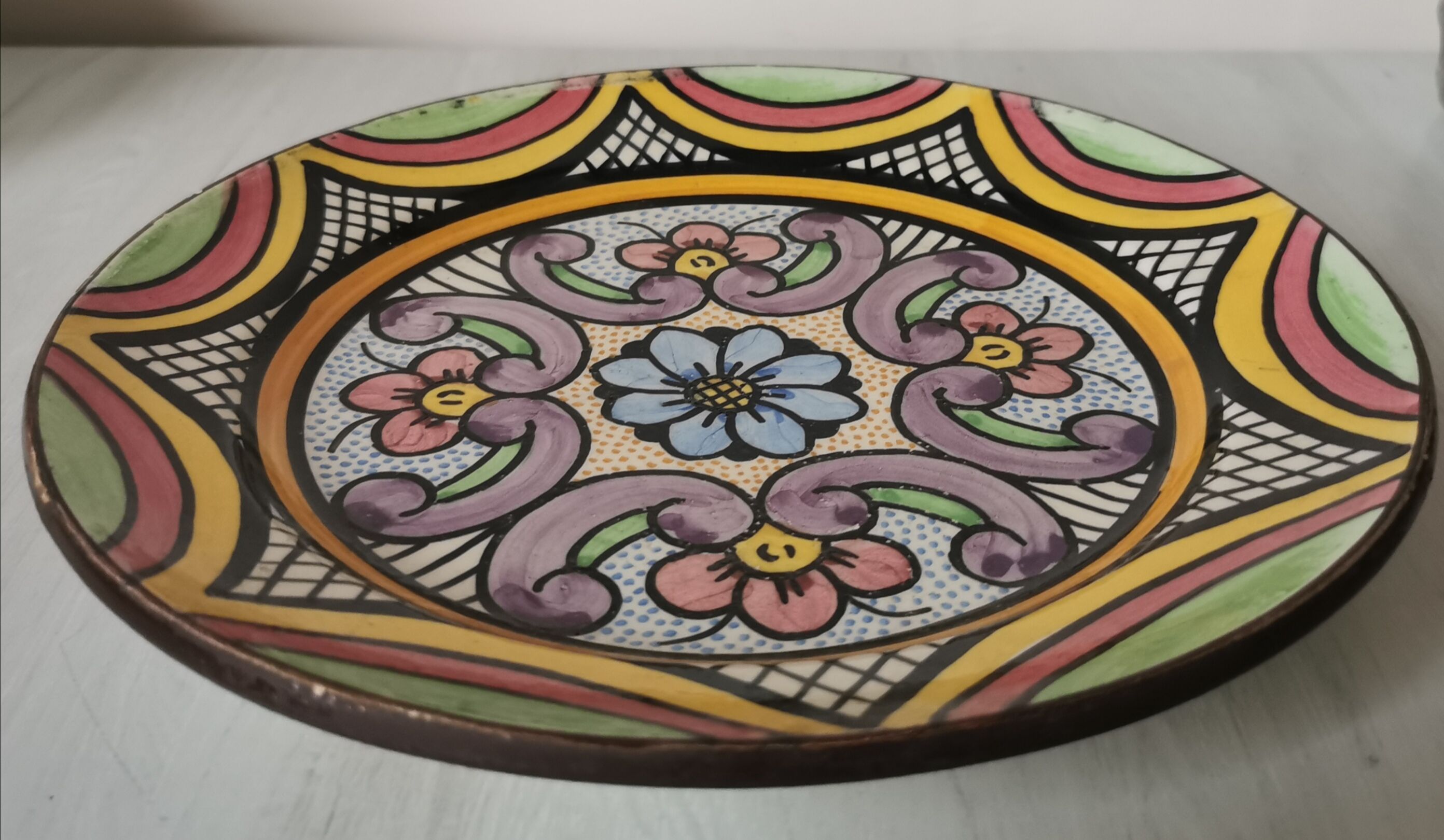 Spanish vintage plate