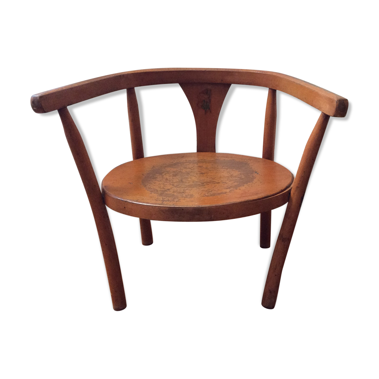 Wooden armchair