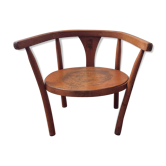 Fauteuil enfant bois courbé
