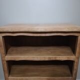 Bookcase in raw oak