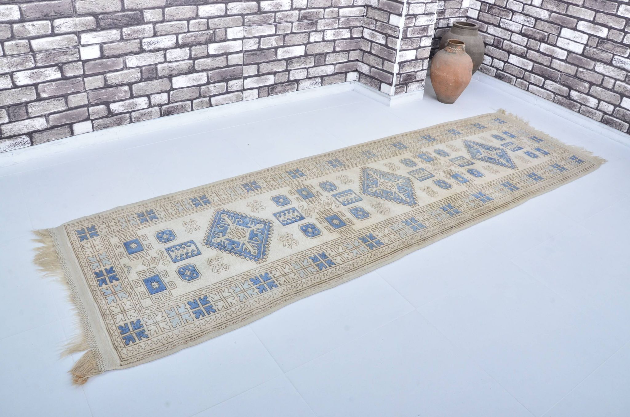 Turkish Oushak handmade rug sku 3593