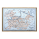 Kortrijk, small old map, vintage 1910