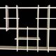 Wooden wall shelf