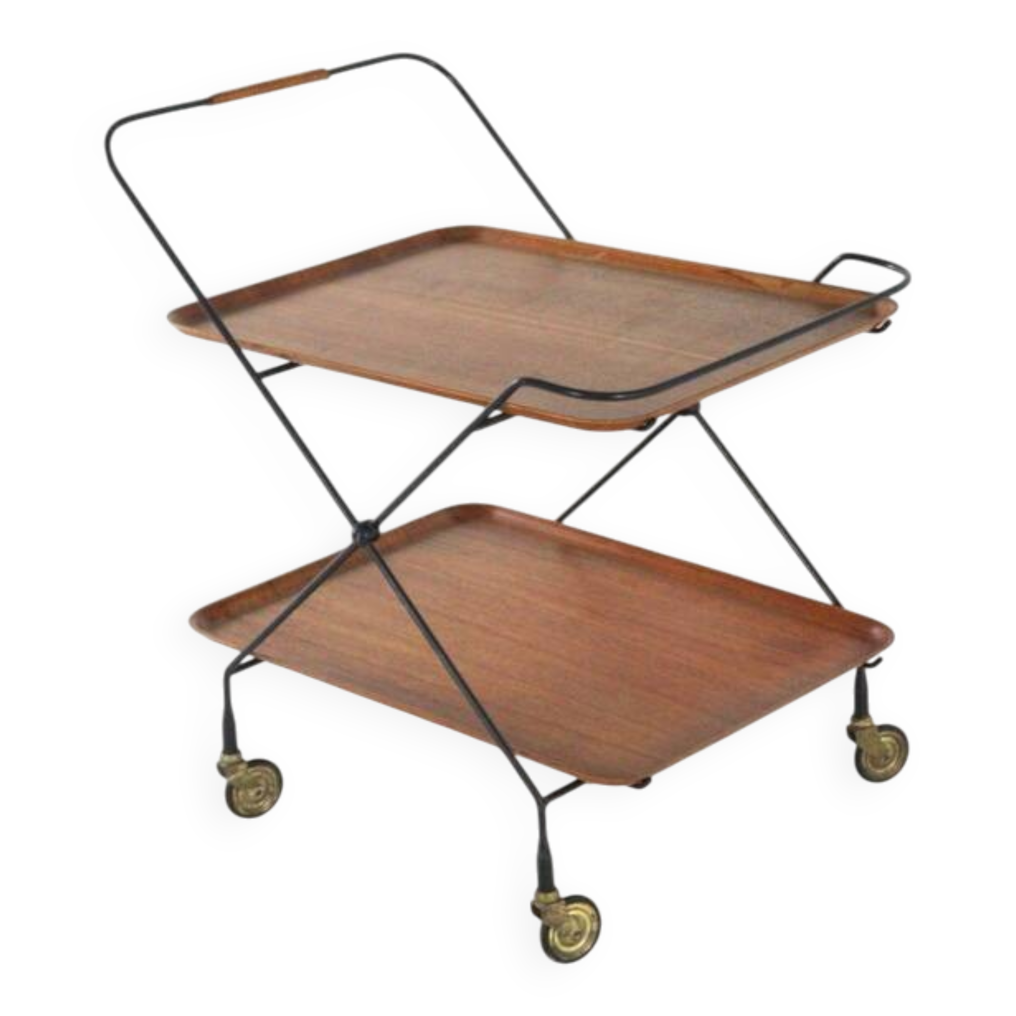 Paul Nagel for JIE Gantofte trolley - mid century design