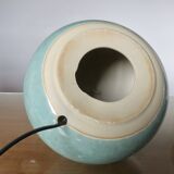 Ceramic and brass lamp