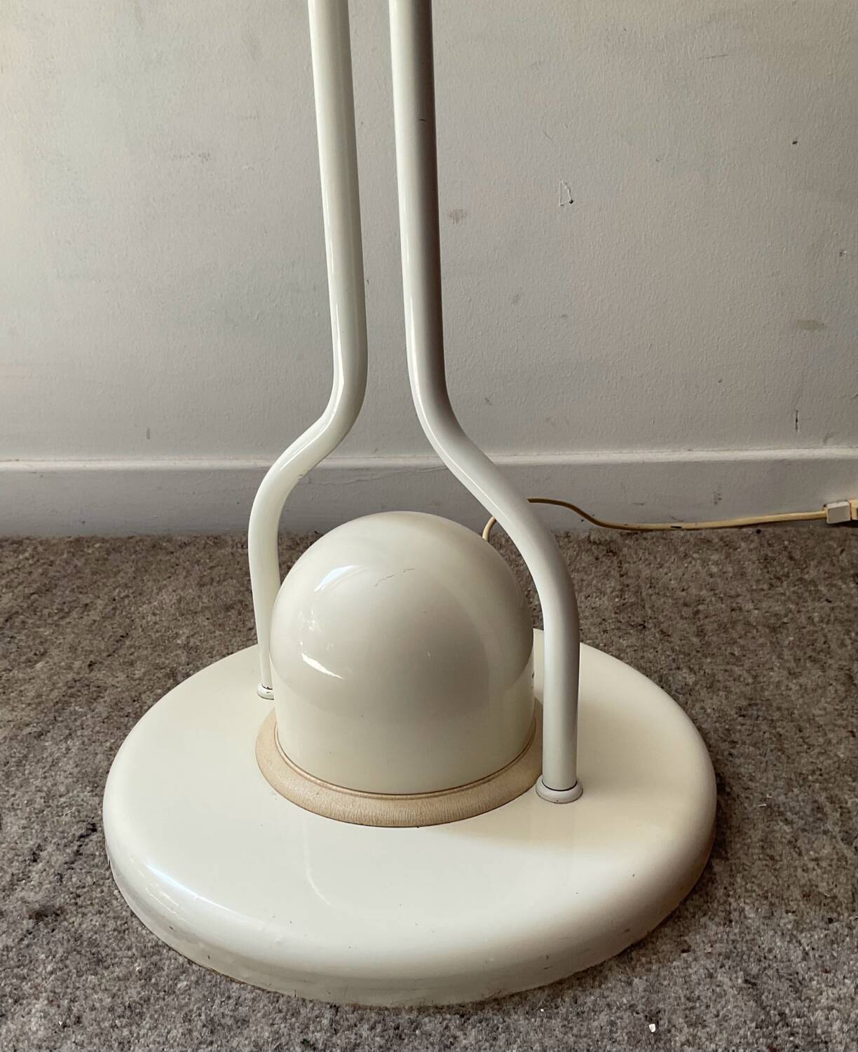 Vintage reading floor lamp from the 70s and 80s