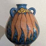 Émile Simonod ceramic vase – Art Deco – Rare piece