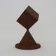 Futuristic Art Deco cast iron paperpress