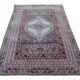 Vintage handmade Turkish rug 134x183 cm