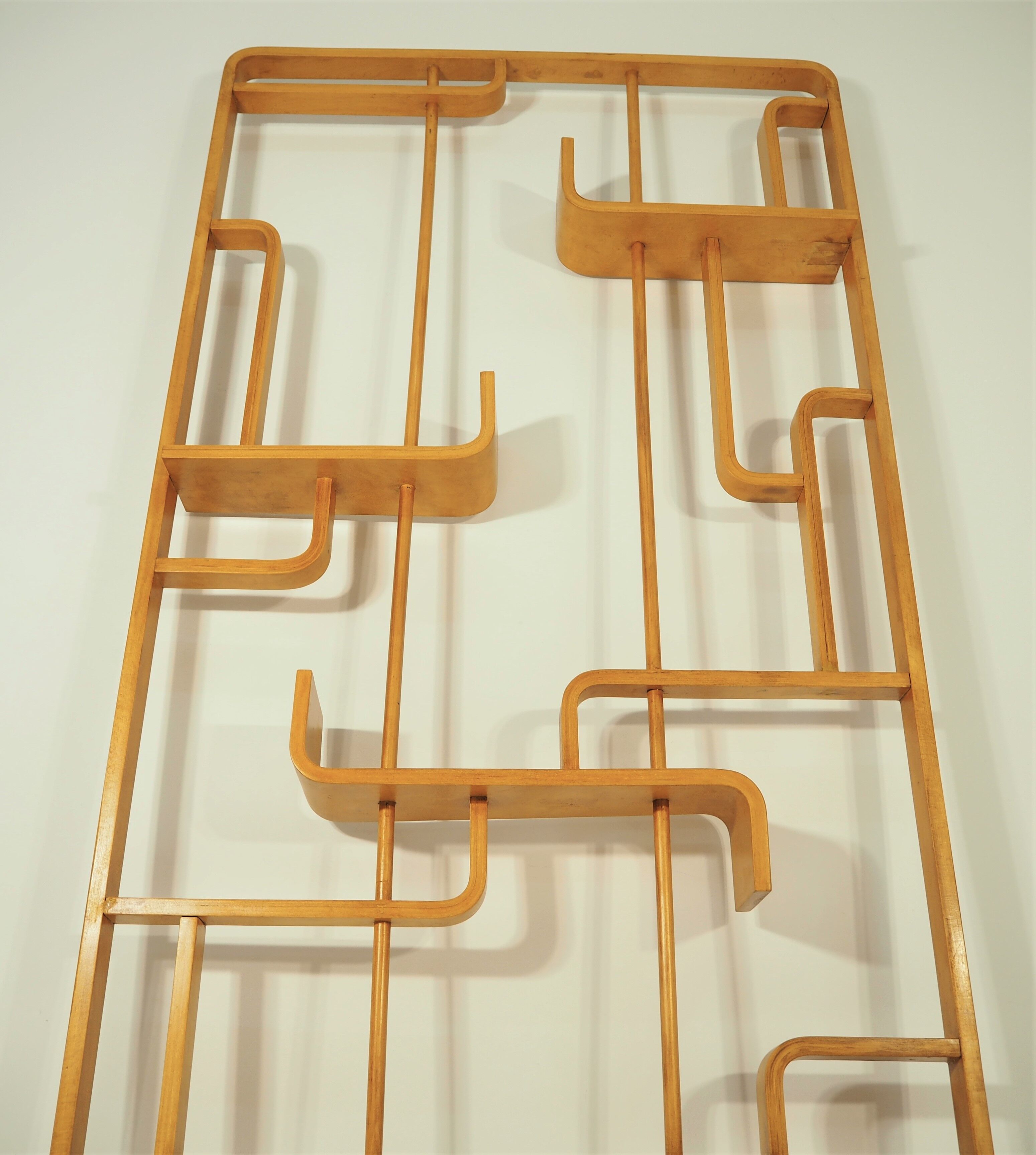 Room Divider by Ludvik Volak for Drevopodnik Holesov, 1960s
