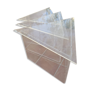 Table gigogne plexiglass