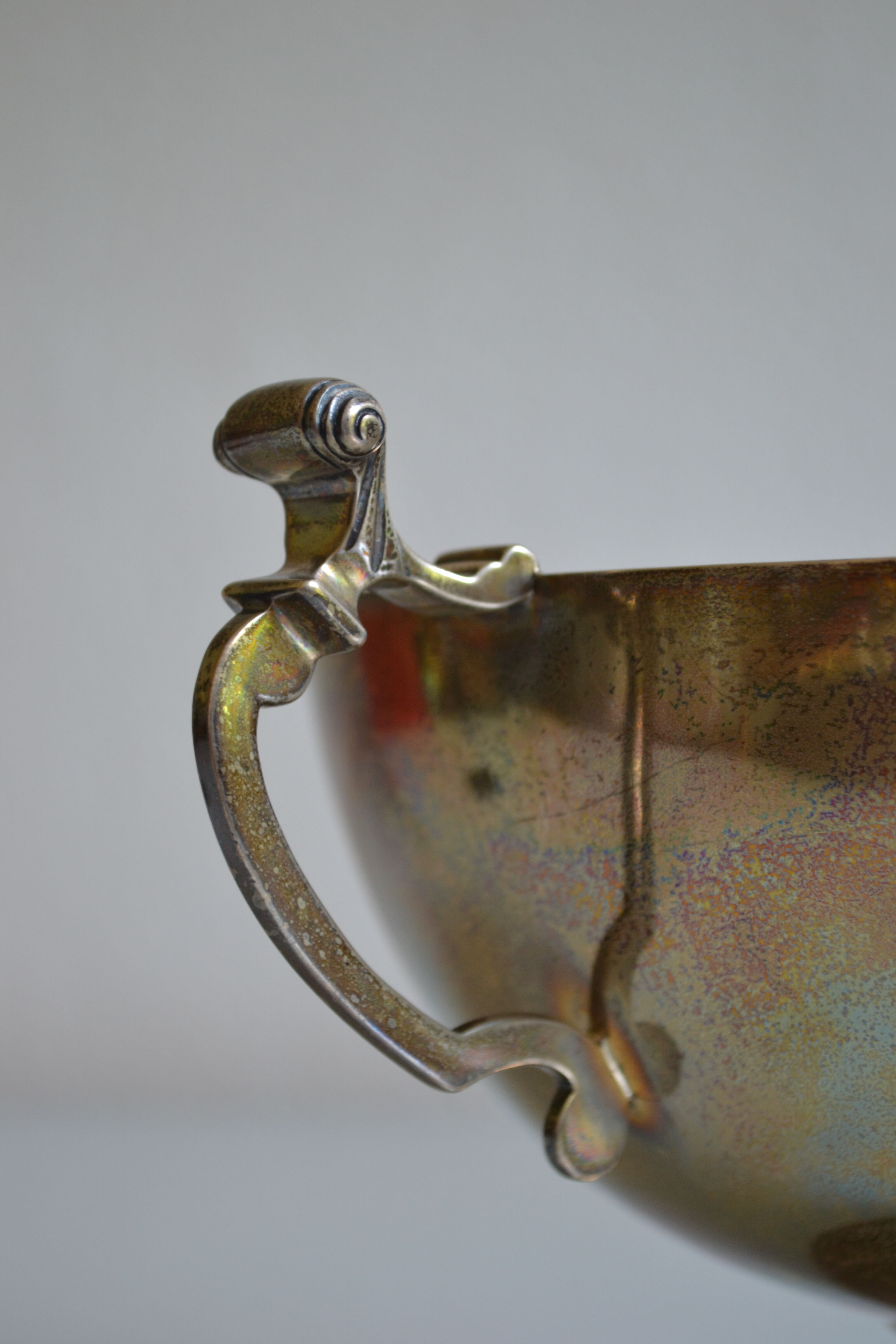 Coupe de mariage argent massif