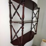 Napoleon III walnut wall shelf