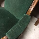 Pair of voltaire noyer armchair