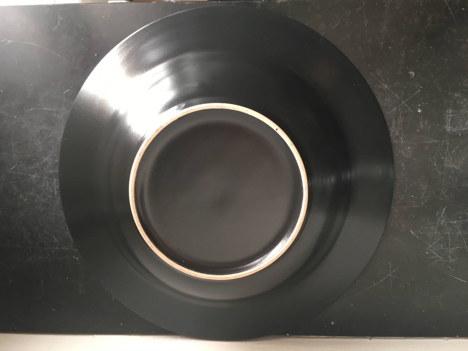 Scraffito Habitat Japan 1980 soup plates