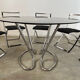 Table et 6 chaises pliante Luisa vintage design italien Marcelo Cuneo