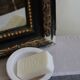 Old wooden mirror