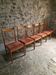 Set of 6 Danish teak dining chairs model 422, attributed to Arne Vodder for Sibast, 1960s.