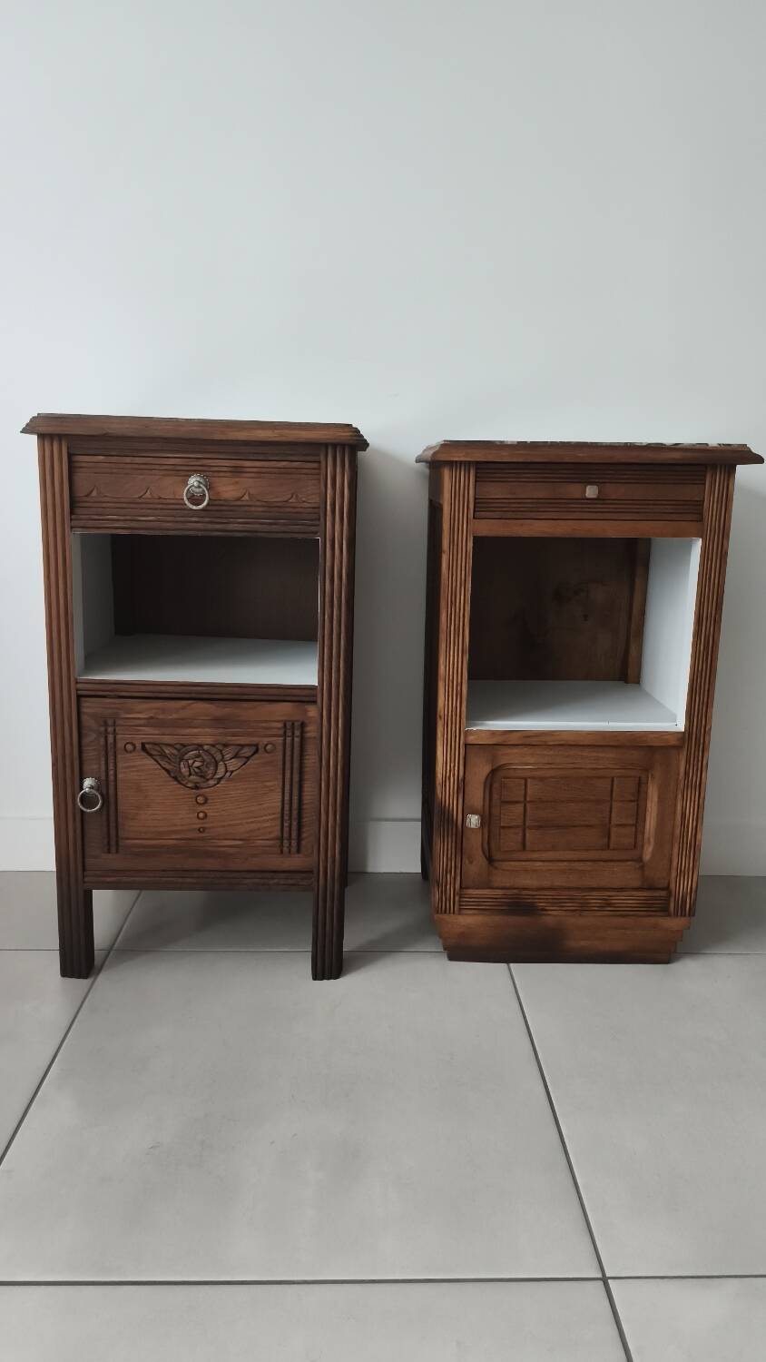 Art Deco bedside tables