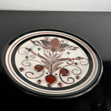 Burkart ceramic wall plate