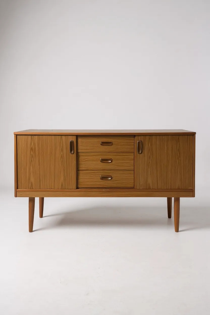 Shreiber Scandinavian sideboard, Layth model, from the 60s/70s