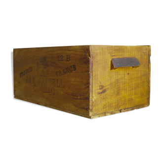 Former cognac bottle holder case