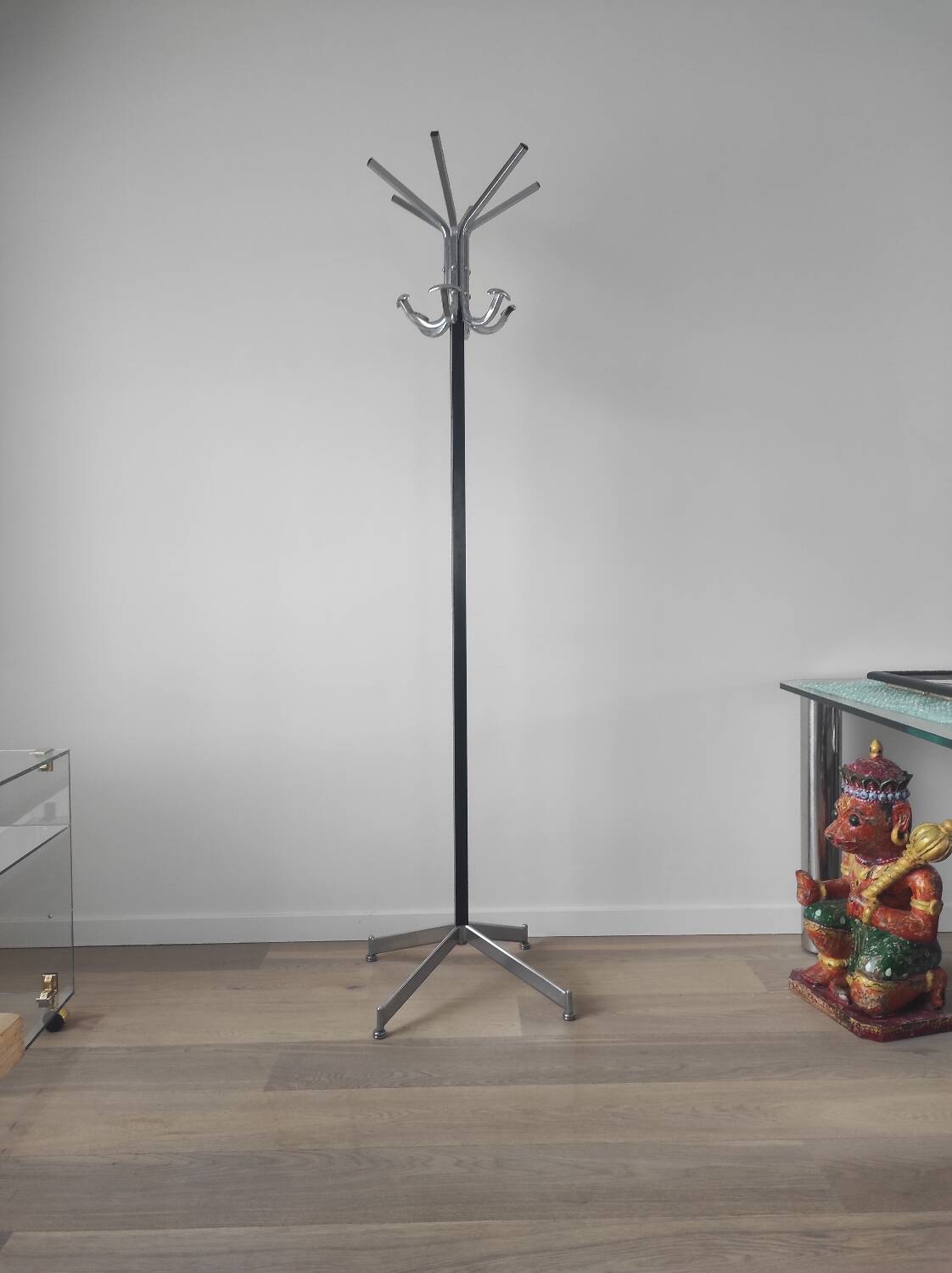 Industrial coat rack, 60's